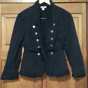 Navy Ann Taylor Coat